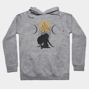 Sun Leaf Goddess Hoodie